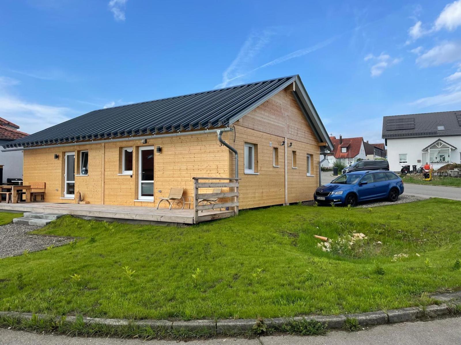 Tinyhaus #4 Huelben - Ortsrand - Kostenlose Parkplaetze Hulben Exteriör bild